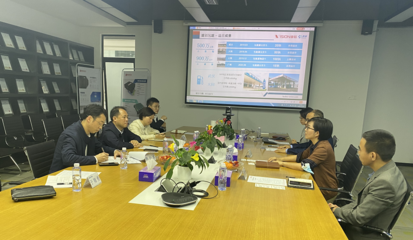 经开区党工委副书记、管委会主任于立山带队赴深圳开展招商引资活动